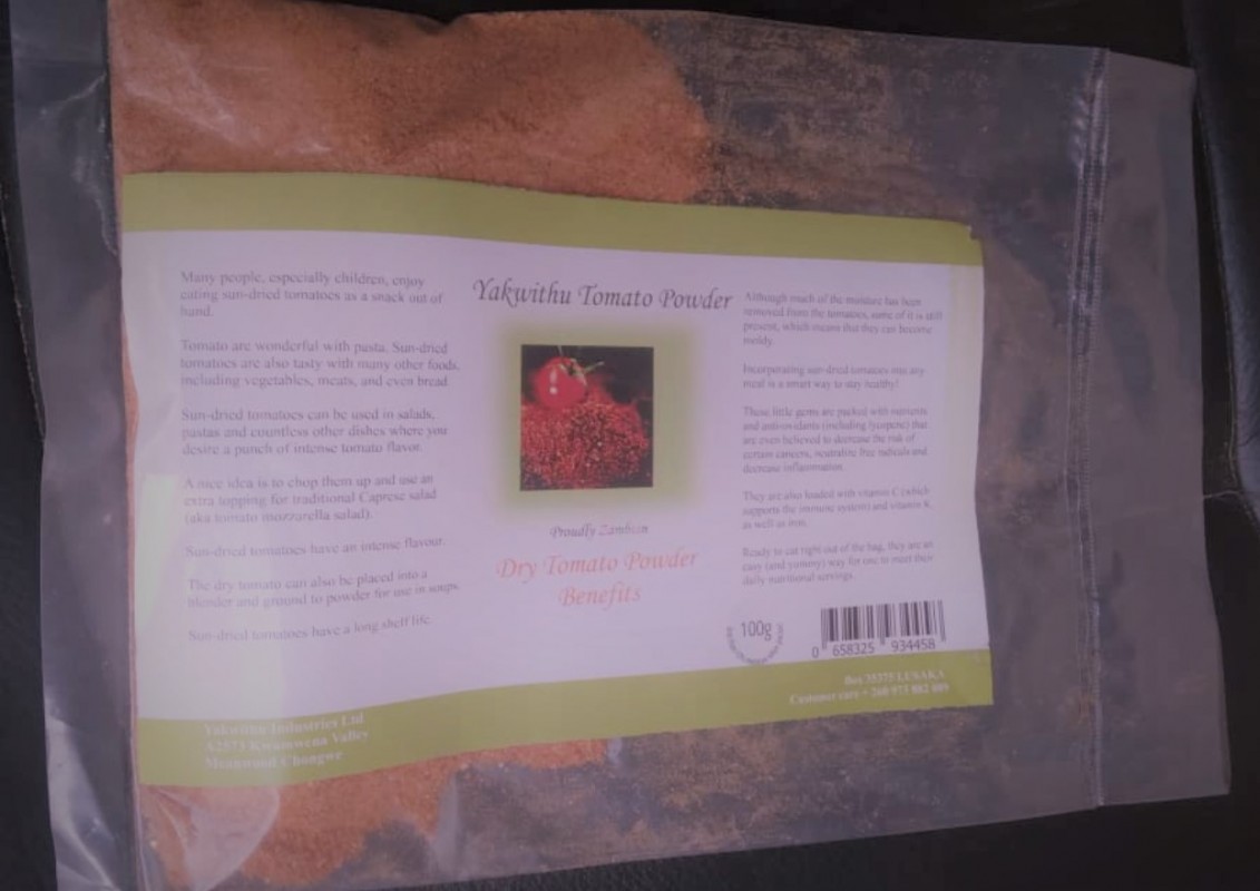 Dry Tomato from Zambia